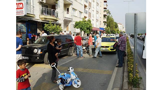 Aceleci yolcu zincirleme kazaya neden oldu: 1 yaralı