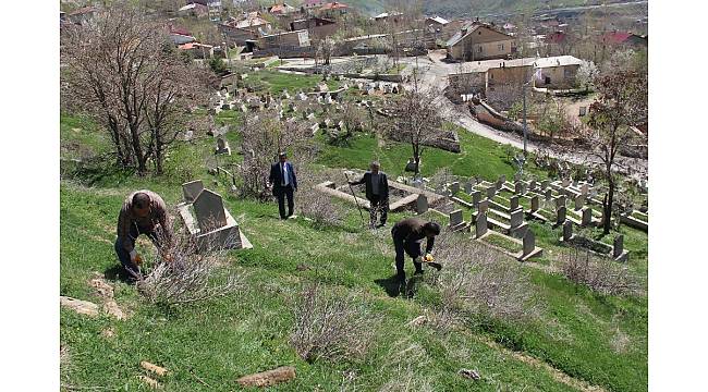 Bitlis Belediyesinden bahar temizliği