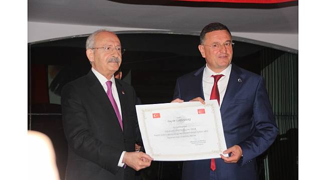 CHP Genel Başkanı Kılıçdaroğlu muhtarlara buluştu