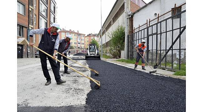 Fen İşleri çalışmalarına devam ediyor