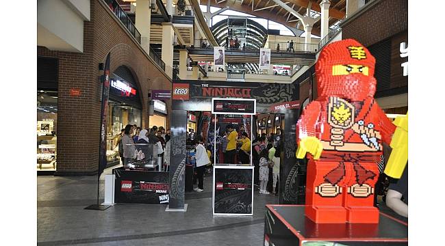 Forum Mersin&#39;de çocuklar &#39;Ninjago&#39; heyecanı yaşadı