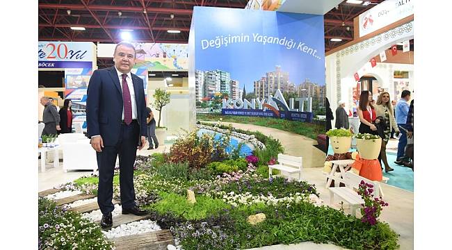 Konyaaltı standı ilgi odağı oldu