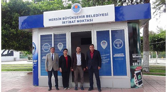 Mersin Büyükşehir Belediyesi, Silifke&#39;de irtibat noktası açtı