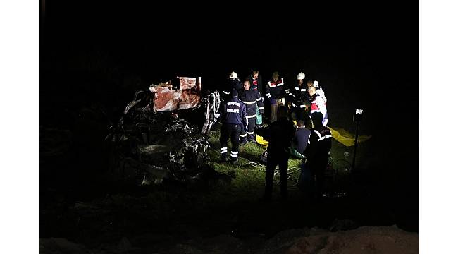 Nevşehir&#39;de trafik kazası: 5 ölü, 4 yaralı