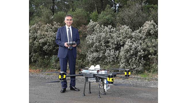 Uçan baz istasyonu Dronecell, afetler ve acil durumlarda hayat kurtaracak