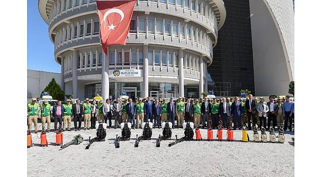 2018 yılı ilaçlama sezonu törenle başladı