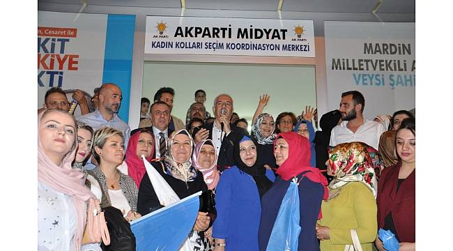 AK Parti&#39;den Midyat&#39;a çıkarma