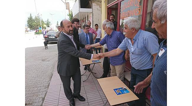 AK Partili Kavuncu&#39;dan Mecitözü çıkarması