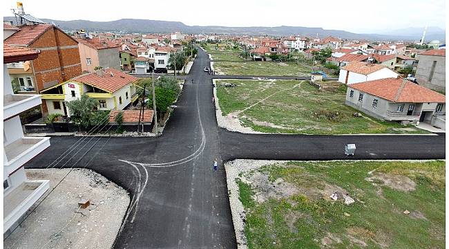 Aksaray&#39;da asfalt çalışmaları devam ediyor