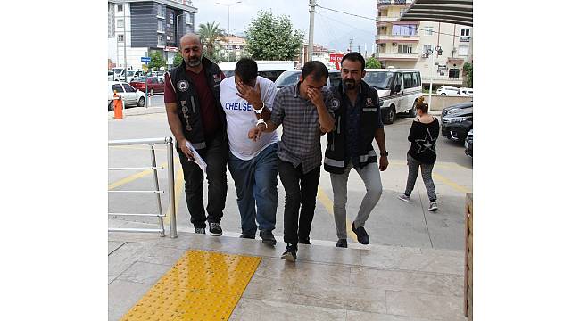 Alanya&#39;da uyuşturucu operasyonu: 2 gözaltı