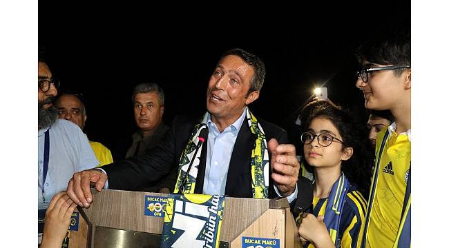 Ali Koç Antalya&#39;da Fenerbahçeli taraftarlarla buluştu