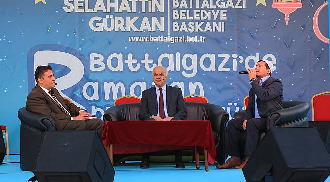 Başkan Gürkan ilk iftarını vatandaşlarla birlikte açtı