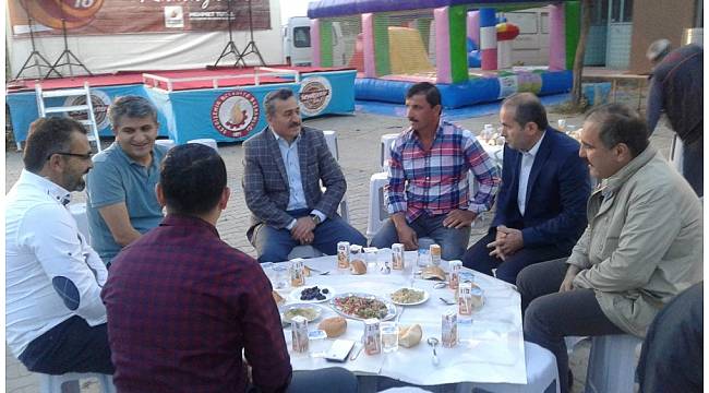 Başkan Tutal, Susuz ve Gölyüzü mahallesi sakinleri ile iftar açtı