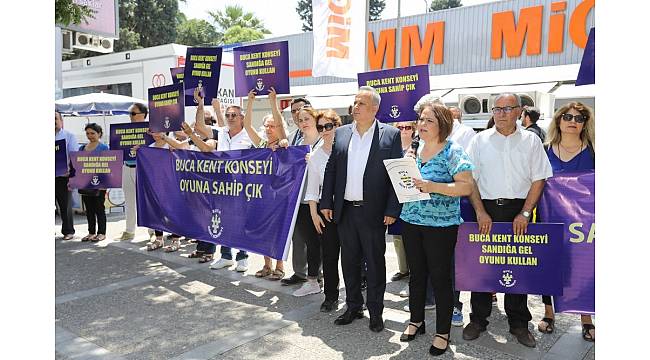 Buca&#39;da &quot;Sandığa gel, oyuna sahip çık&quot; çağrısı