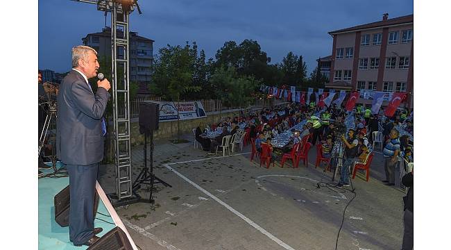 Büyükşehir Belediyesi iftar programları devam ediyor