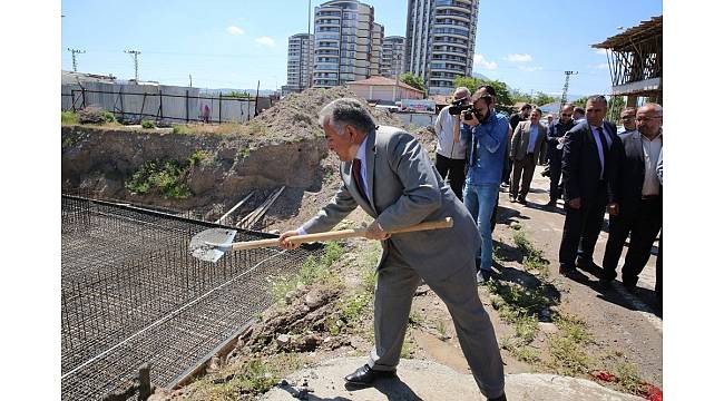 Cavit Yurttaş Camii&#39;nin temeli törenle atıldı