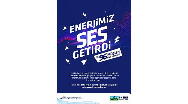 CK Enerji&#39;nin &#39;Sesiniz Enerjimiz&#39; programı başladı