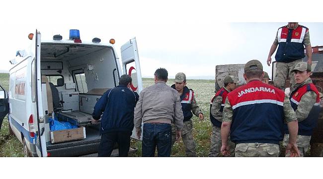 Erzurum&#39;da yıldırımın isabet ettiği 4 çoban yaralandı