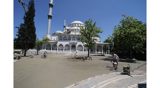 Gazi Süleyman Paşa Camii rekreasyon çalışmaları devam ediyor