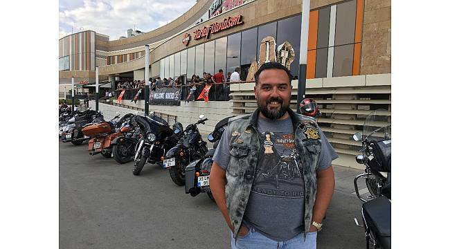 Harley Davidson tutkunları İzmir&#39;de