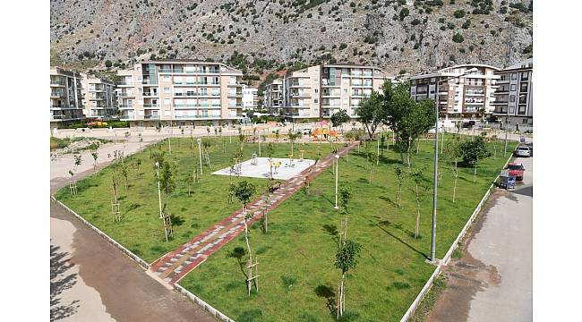 Hurma Mahallesine yeni park