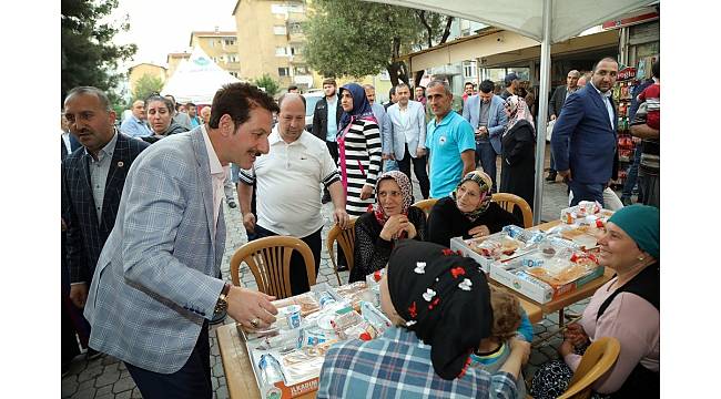 İlkadım&#39;da &#39;Komşu İftarları&#39; devam ediyor