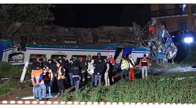 İtalya&#39;da tren kazası: 2 ölü, 18 yaralı