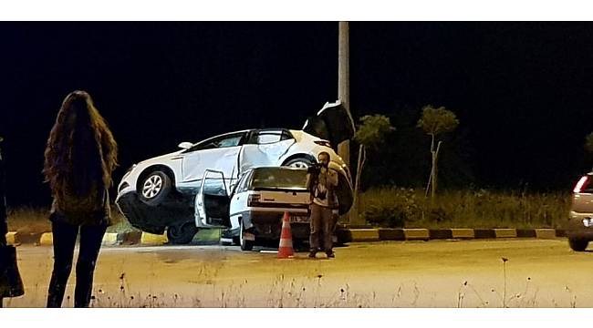 Karabük&#39;te trafik kazası: 6 yaralı