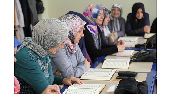 KO-MEK kursiyerleri 14 asırlık mukabele geleneğini yaşatıyor