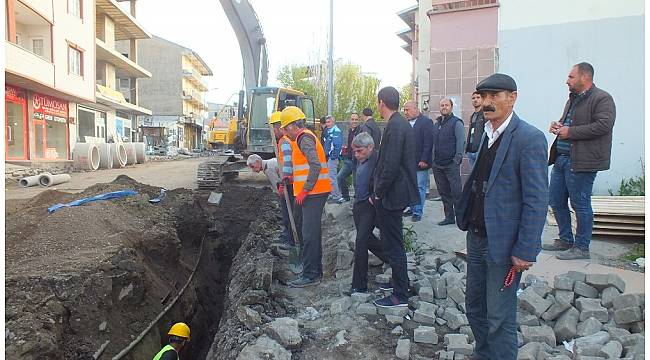 Malazgirt ilçesi inşaat alanına döndü