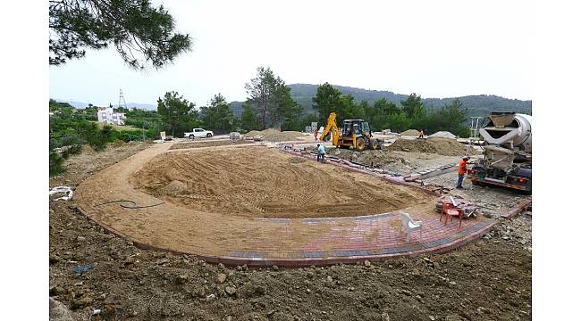 Manavgat Çolaklı ve Değirmenli&#39;ye modern park