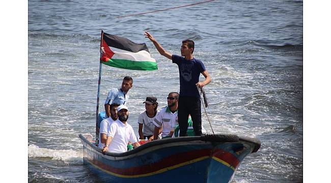 Mavi Marmara şehitleri anısına &#39;ablukayı kırma hareketi&#39;