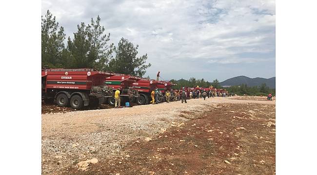 Muğla&#39;da yangın sezonu eğitim ve tatbikatla başladı