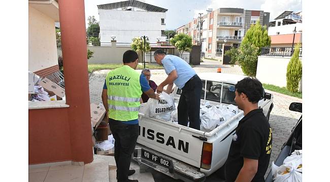 Nazilli Belediyesinden Ramazan&#39;da 7 bin 500 aile gıda yardımı