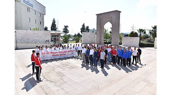 Osmaniye&#39;de Gençlik Haftası etkinlikleri başladı