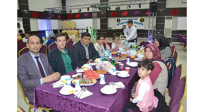 Şuhut&#39;ta gazi ve şehit ailelerine iftar