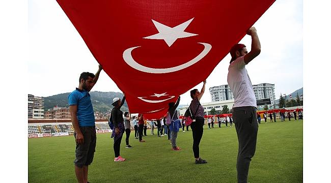 Tokat&#39;ta 19 Mayıs kutlamalarına engelli gençler damgasını vurdu