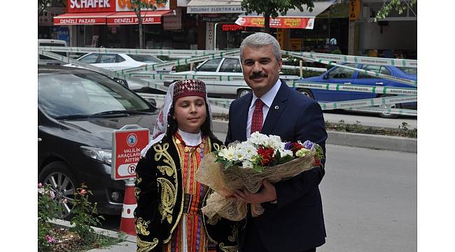 Vali İbrahim Akın, görevine başladı