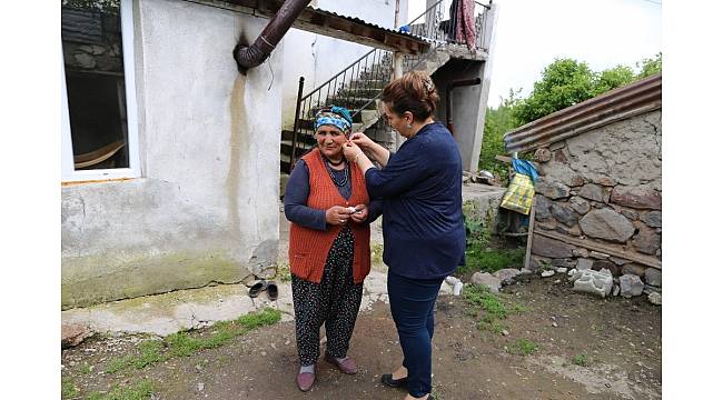 Validen altın küpe talep eden Reşe Nine muradına erdi