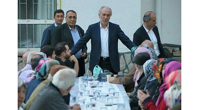 57 mahallede yaklaşık 45 bin kişi ile iftar yapan Başkan Kamil Saraçoğlu: Aynı sofrada birlikte Kütahya&#39;yız