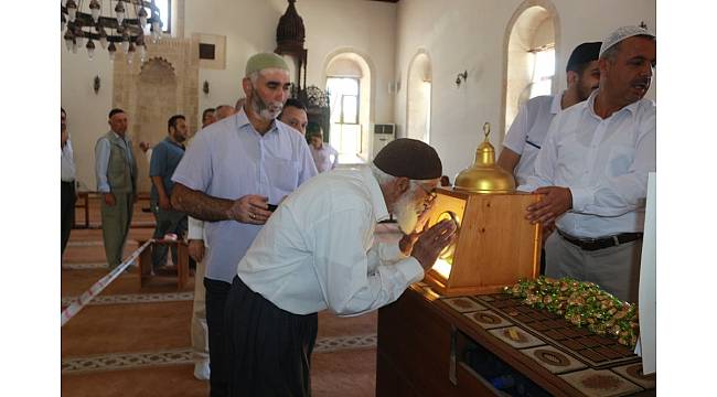 Adıyaman&#39;da Sakal-ı Şerif&#39;e yoğun ilgi