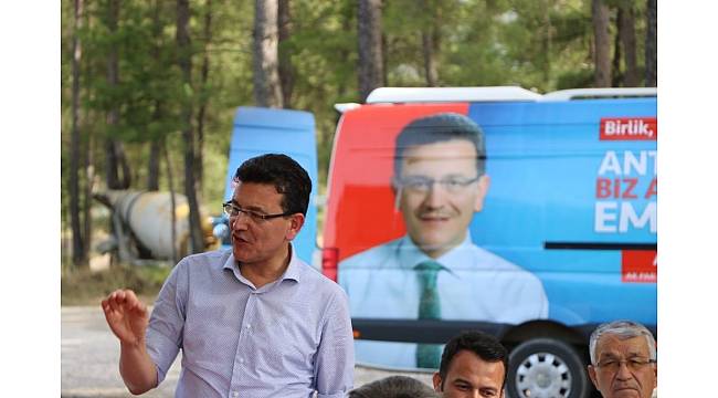 AK Parti Milletvekili Uslu&#39;dan Kaş ziyareti