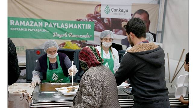 Çankaya Ramazan&#39;ı uğurladı