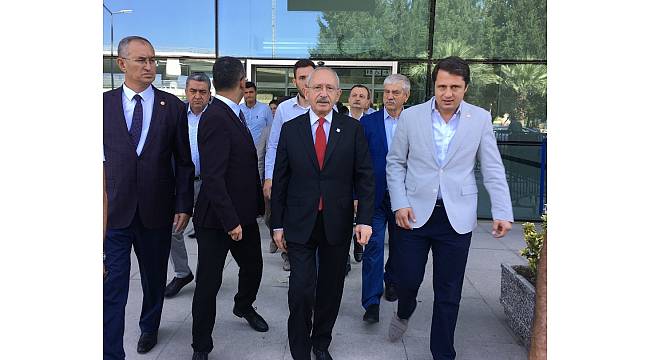 CHP lideri Kılıçdaroğlu, İzmir&#39;de