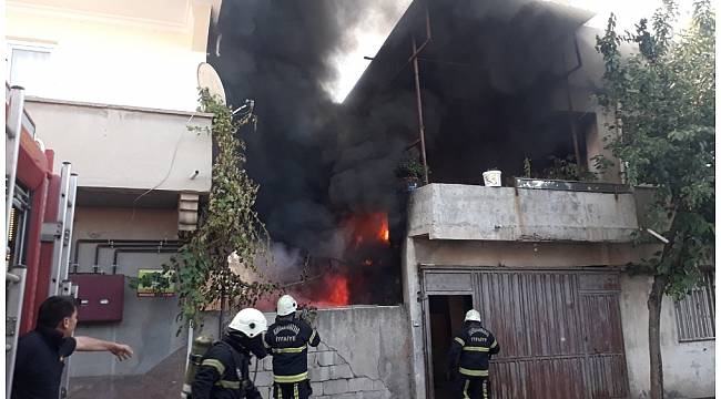 Çocukların ateşle oyunu evi yaktı