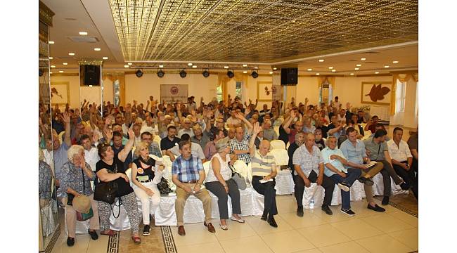 Çorlu Sanayi Sitesi&#39;nde Dobrucalı 7. kez güven tazeledi