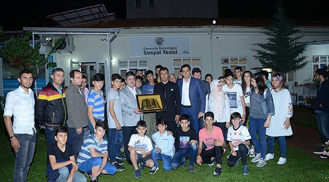 Darende Belediyesinden genç sporculara iftar yemeği