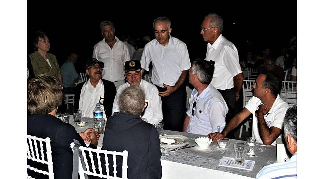 Datça Kaymakamlığından şehit aileleri ve gazilere iftar yemeği