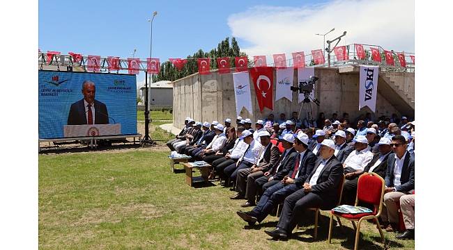 Erciş Atıksu Arıtma Tesisi hizmete girdi