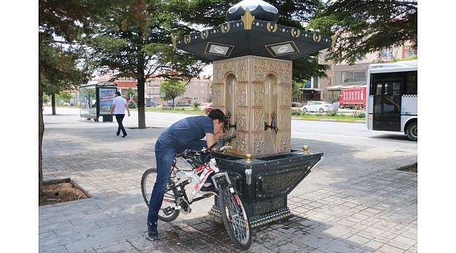 Erzincan Belediyesinden Osmanlı Mimarisi Çeşme